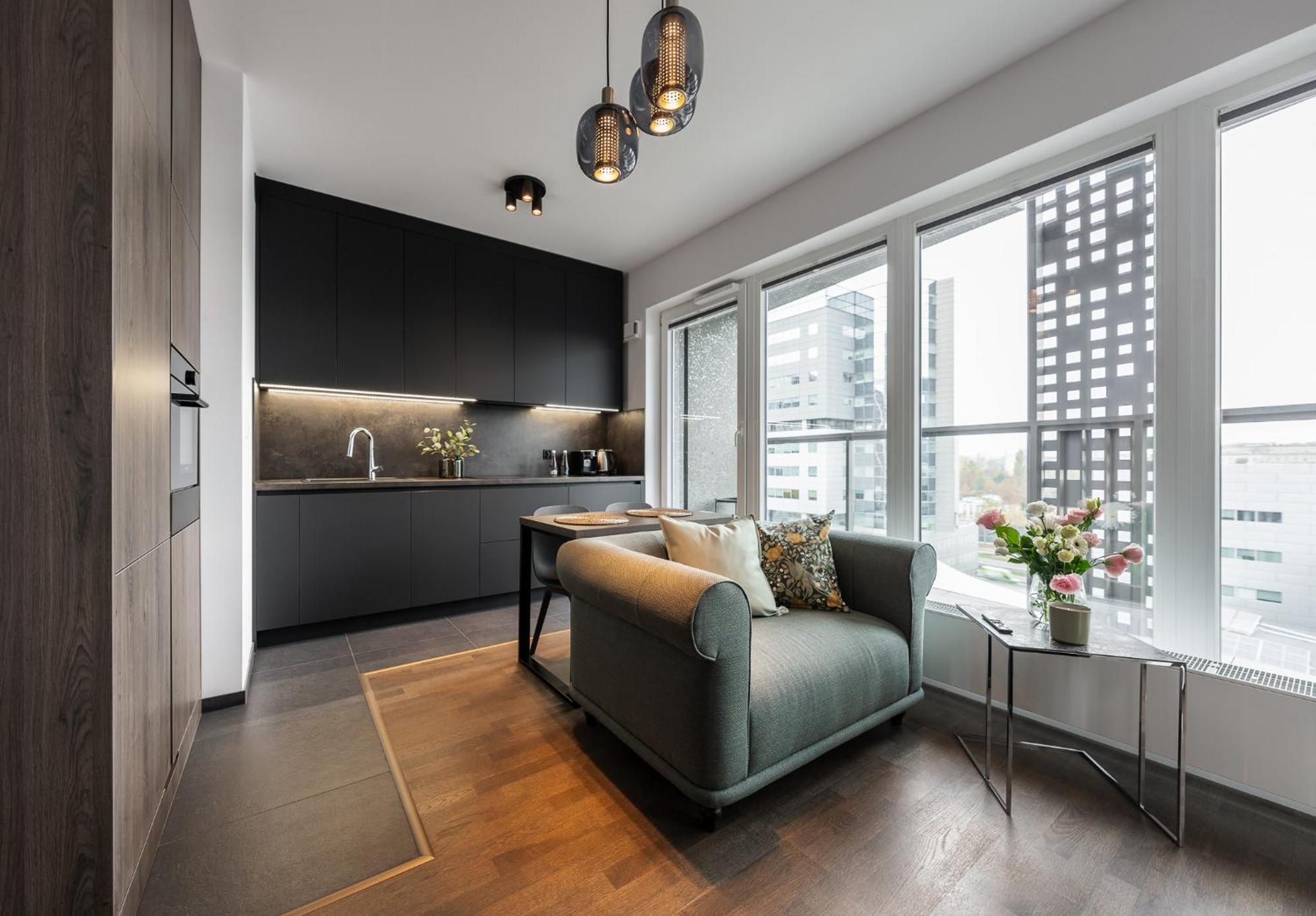 Apartamenty Tespis - Sokolska 30 Towers カトヴィツェ 部屋 写真